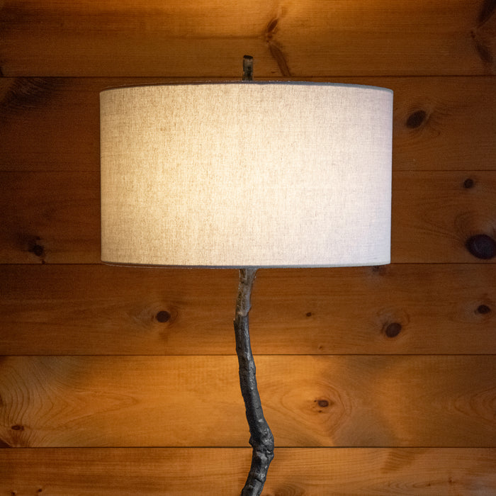 Boreal Cast Iron Tree Floor Lamp, Top View