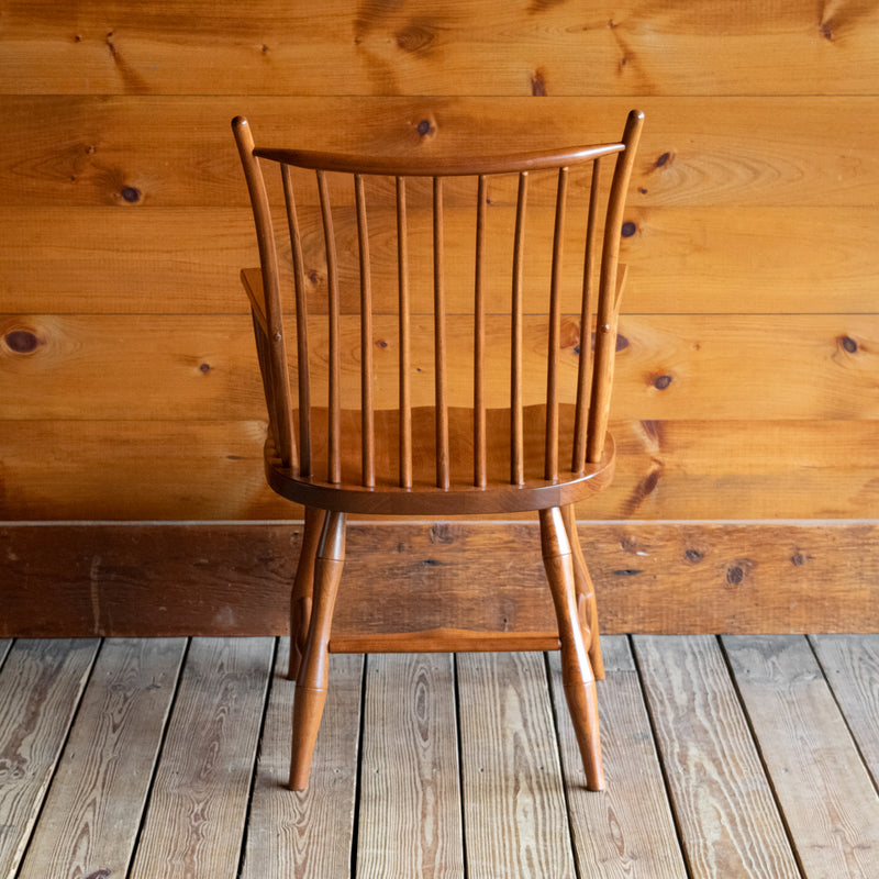 Solid Cherry Dining Arm Chair, Back View