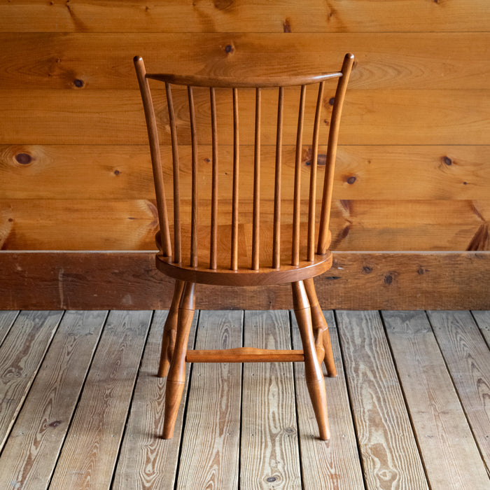 Solid Cherry Dining Side Chair, Back View