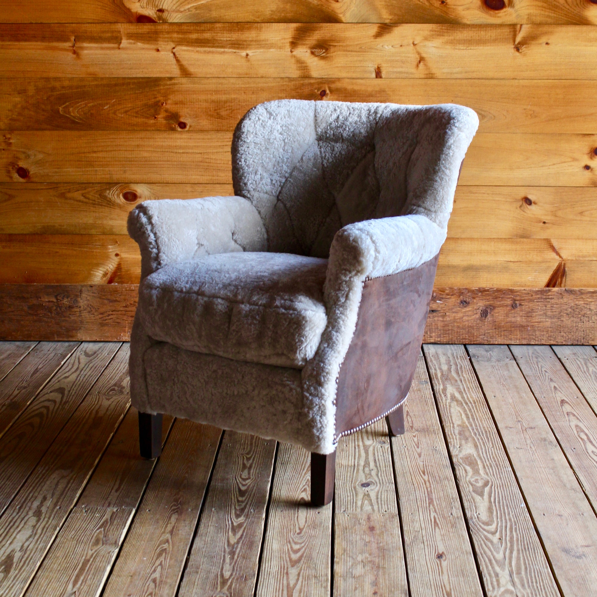 Murray Club Chair in Buffalo Leather – Dartbrook Rustic Goods